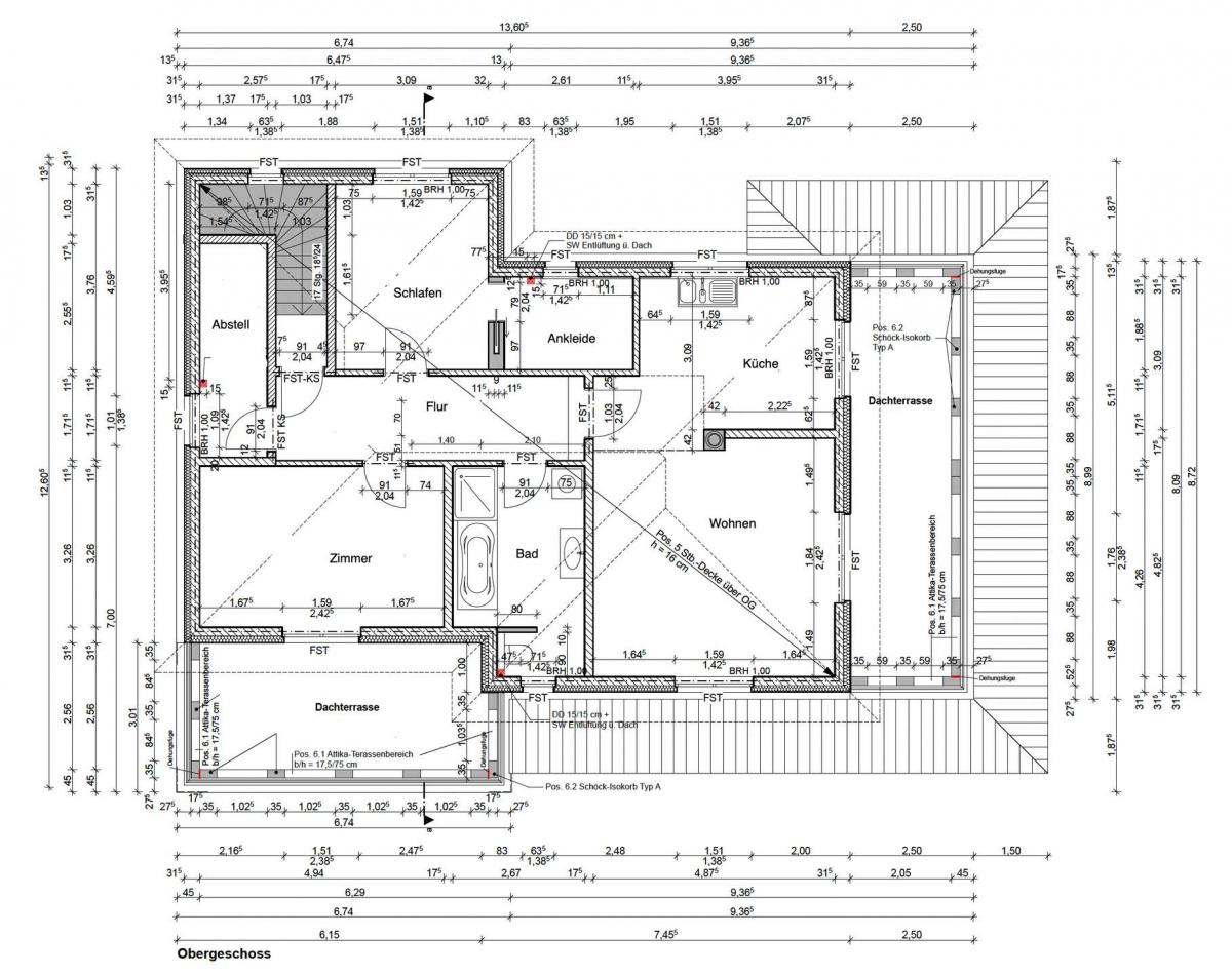 Grundriss Obergeschoss