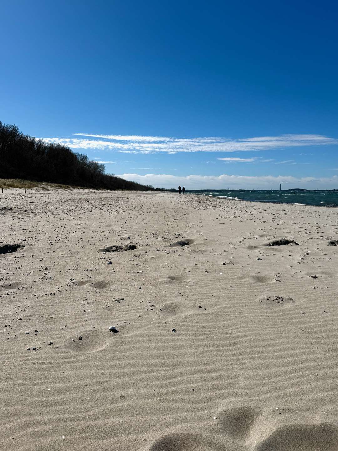 Blick nach Travemünde