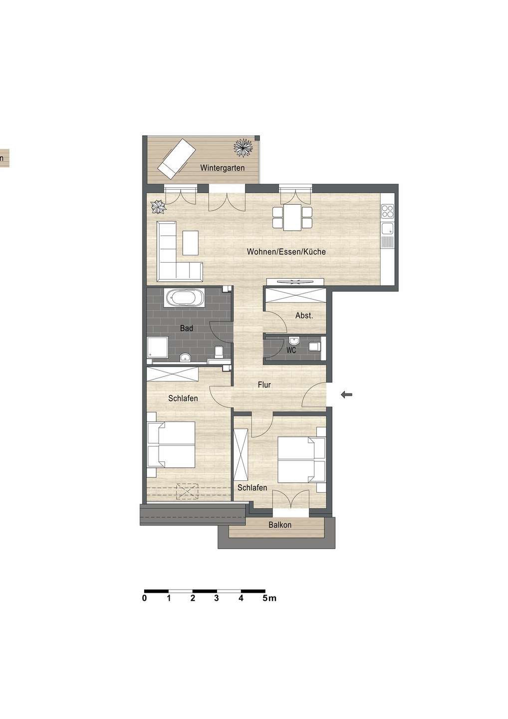Grundriss 20 visualisiert
