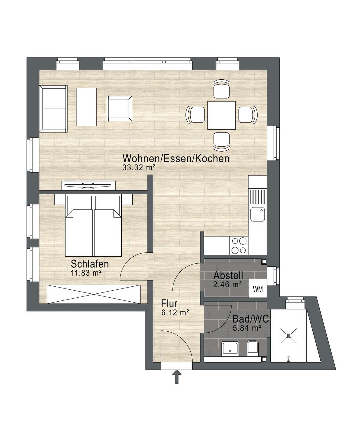 Wohnung Nr. 1