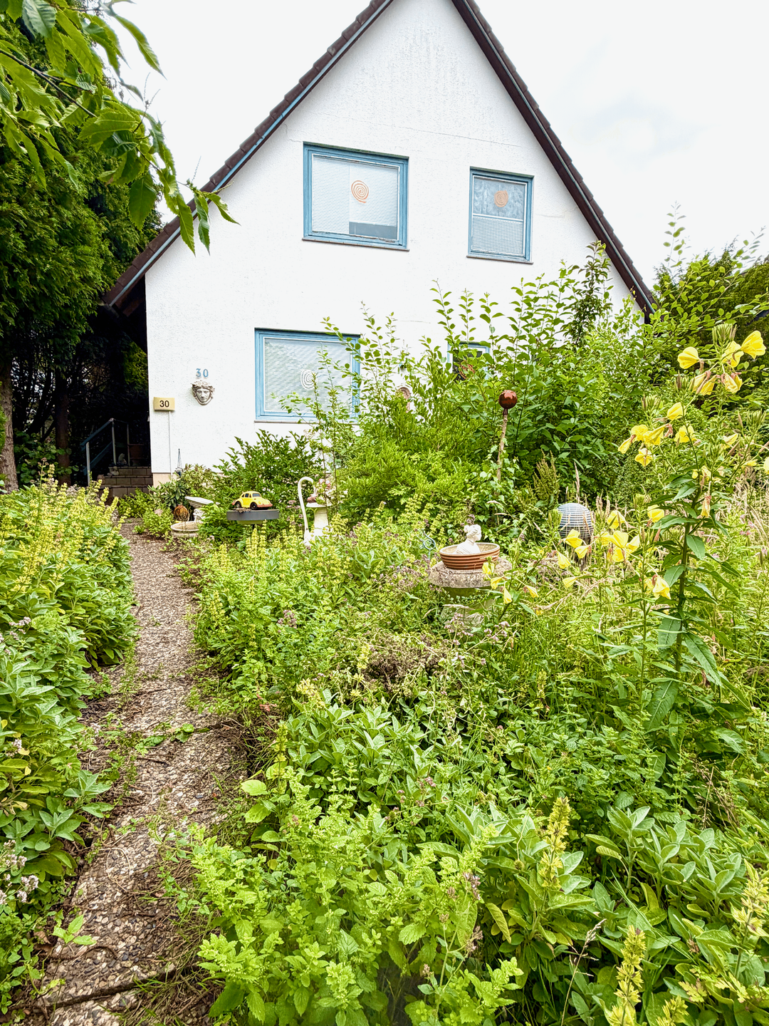 Abrissgebäude / Garten