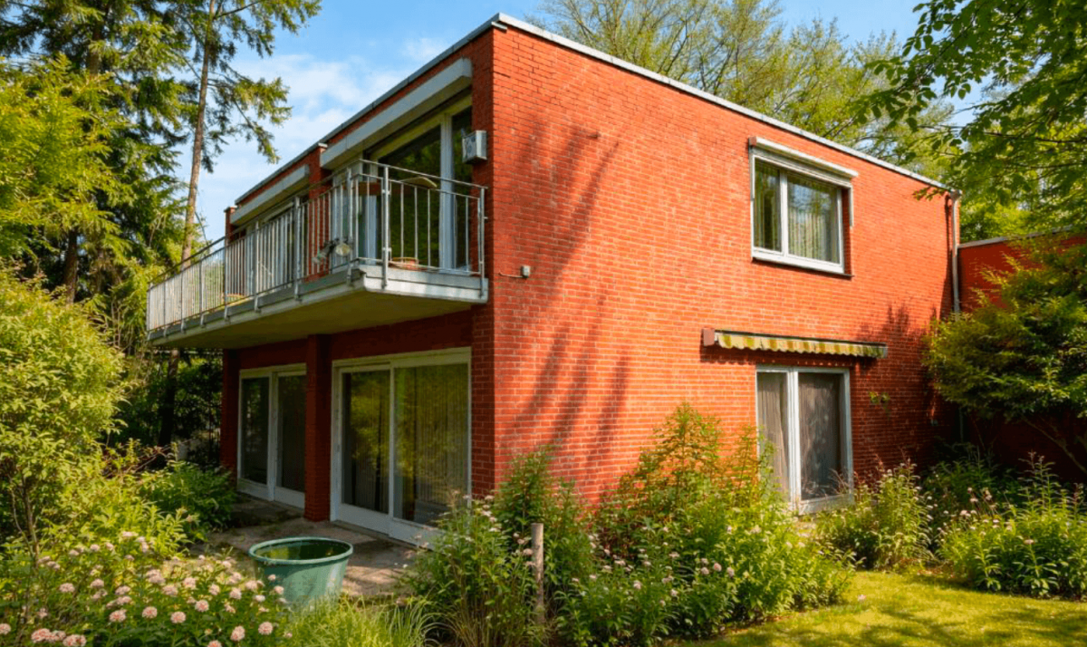 Einfamilienhaus / Büro Rückansicht